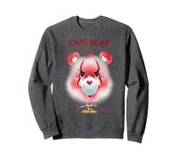 Care Bears Halloween Scary Clown Face Horror Movie Poster Sudadera, Unisex para Adultos, Jaspeado Oscuro, M