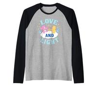 Care Bears Hanukkah Love & Light Cheer Bear & Funshine Bear Camiseta Manga Raglan