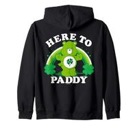 Care Bears Here to Paddy Good Luck Bear St. Patrick's Day Sudadera con Capucha