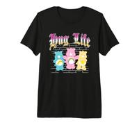 Care Bears Hug Life Brick Wall Camiseta Premium