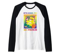 Care Bears It's Cool to Be Proud Pride Camiseta Manga Raglan