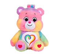 Care Bears - Juguete de Peluche de 22 cm con diseño de Oso de Peluche de arcoíris, niños a Partir de 3 años, Oso Coleccionable Colorido