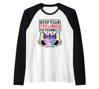 Care Bears Keep Your Feelings To Yourself Camiseta Manga Raglan