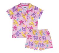Care Bears Los Osos amorosos, 100% Algodón Pijama de Manga Corta, Care, 10-11 Años: 146cm, Rosado