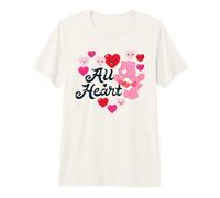 Care Bears Love A Lot Bear All Heart Valentine Camiseta Premium