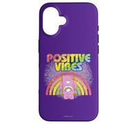 Care Bears Positive Vibes Rainbow con Cheer Bear Carcasa para iPhone 16