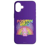 Care Bears Positive Vibes Rainbow con Cheer Bear Carcasa para iPhone 16 Plus