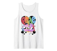 Care Bears Pride Cheer and Share Bear Rainbow Heart Camiseta sin Mangas