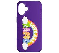 Care Bears Pride Love All Rainbow Buena Suerte, ánimo, gruñón Carcasa para iPhone 16