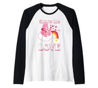 Care Bears Share The Love Camiseta Manga Raglan