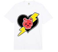 Care Bears Skull and Heart Badge Comfort Colors Adult Heavyweight T-Shirt