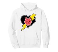 Care Bears Skull and Heart Badge Sudadera con Capucha