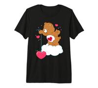 Care Bears Tenderheart Bear Fishing Hearts Camiseta Premium