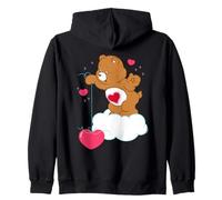 Care Bears Tenderheart Bear Fishing Hearts Sudadera con Capucha