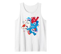 Care Bears: Unlock The Magic 4th of July Group Stars Camiseta sin Mangas