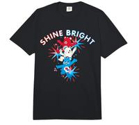 Care Bears: Unlock The Magic 4th of July Shine Bright Sparks Comfort Colors Adult Heavyweight T-Shirt