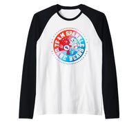 Care Bears: Unlock The Magic 4th of July Team Sparkle Camiseta Manga Raglan