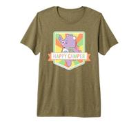 Care Bears: Unlock The Magic Happy Camper Share Bear Camiseta Premium