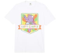 Care Bears: Unlock The Magic Happy Camper Share Bear Comfort Colors Adult Heavyweight T-Shirt