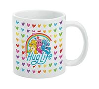 Care Bears: Unlock the Magic Hug Life Taza de café de cerámica, tazas de regalo novedosas para café, té y bebidas calientes, 325 ml, color blanco