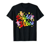Care Bears: Unlock The Magic Pride Vibes Stars and Rainbows Camiseta