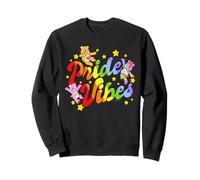 Care Bears: Unlock The Magic Pride Vibes Stars and Rainbows Sudadera