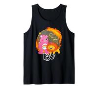 Care Bears: Unlock The Magic Zodiac Leo with Cheer Bear Camiseta sin Mangas
