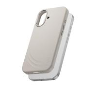 Care by Panzer Flow Magsafe - Carcasa para iPhone 17, color vainilla