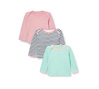 Care Camiseta Manga Larga Bebe, Pack de 3, Rosa Magenta, 56 (1-2 meses)