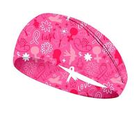 Care For Women - Diademas elásticas con estampado de cinta ancha para niñas, para correr, decoración para el cabello