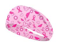 Care For Women - Diademas elásticas con estampado de cinta ancha para niñas, para correr, decoración para el cabello