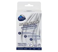 CARE + PROTECT Limpiador de cafeteras y hervidores Descalcificador, Universal, Elimina la cal y los residuos de café y té, 6 sobres para 6 meses