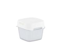CARE + PROTECT Recipiente Alimentos Filtro Carbón, 1.6 L, Blanco