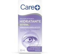 Care+ Solución oftálmica hidratante 0,2% hialuronato de sodio 20 viales x 0,5 ml