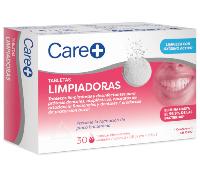 Care+ Tabletas Limpiadoras Prótesis y Férulas Dentales 30 uds