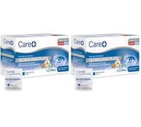 Care+, Toallitas Oftálmicas Tecnología Plata, Higiene Integral de Párpados y Pestañas, Con Aloe Vera y Manzanilla, Para Blefaritis e Irritaciones, 30 uds (Paquete de 2)