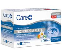Care + Toallitas Oftálmicas Tecnología Plata Párpados y Pestañas 30 uds