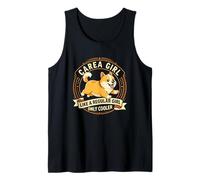 Carea Girl, como una Chica Normal Solo Enfriador - Carea Dog Camiseta sin Mangas