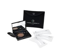 CAREBELL EYEBROWS 10 - maquillaje para cejas tono C-03 Dark Brown, ideal para cejas despobladas o debilitadas, sin parabenes, acabado natural