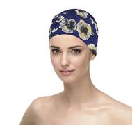 CAREBELL Gorro Oncológico para Dormir - Modelo Natalia en Varios Tonos, Tejido de Algodón, específico para Quimioterapia y Alopecia (FR/ES, Letras, Talla única, Rose)