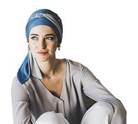 CAREBELL pañuelo oncológico modelo Smooth - diseño Dakota en bambú suave y transpirable, especial para quimioterapia, alopecia y pieles sensibles