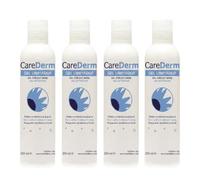 Carederm Gel Limpiador Pack | Gel Limpiador Facial para Piel Grasa, Acneica y con Seborrea | Con Aloe Vera | Caléndula | Echinacea y Manzanilla | Limpieza Profunda | Acción Seborreguladora (X4)