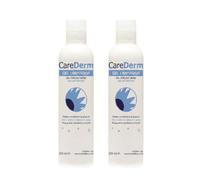 Carederm Gel Limpiador Pack | Gel Limpiador Facial para Piel Grasa, Acneica y con Seborrea | Con Aloe Vera | Caléndula | Echinacea y Manzanilla | Limpieza Profunda | Acción Seborreguladora (X2)