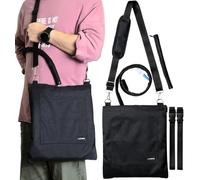 Caredgitz Soporte para bolsa de catéter, soporte para bolsa de drenaje de orina, con cubierta de tubo de drenaje y correa ajustable, fundas para bolsa de catéter Foley, para privacidad y dignidad, con