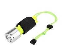 Caredy - Luz de antorcha de Buceo, T6 de Alta Potencia Amarilla 10000 lúmenes superbrillante LED Impermeable submarina luz 3 Modos