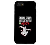Career Goals Engineer Ninja Genio juguetón Carcasa para iPhone SE (2020) / 7 / 8