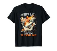 Career Path Detour from Inbox to Tackle Box Camiseta