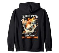 Career Path Detour from Inbox to Tackle Box Sudadera con Capucha