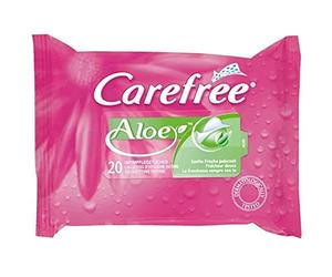 Carefree Aloe Vera Toallitas Ntimas 20 Uds - 1 Unidad