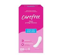 Carefree Calzones para mujer extralargos, sin envolver, sin perfume, 100 unidades